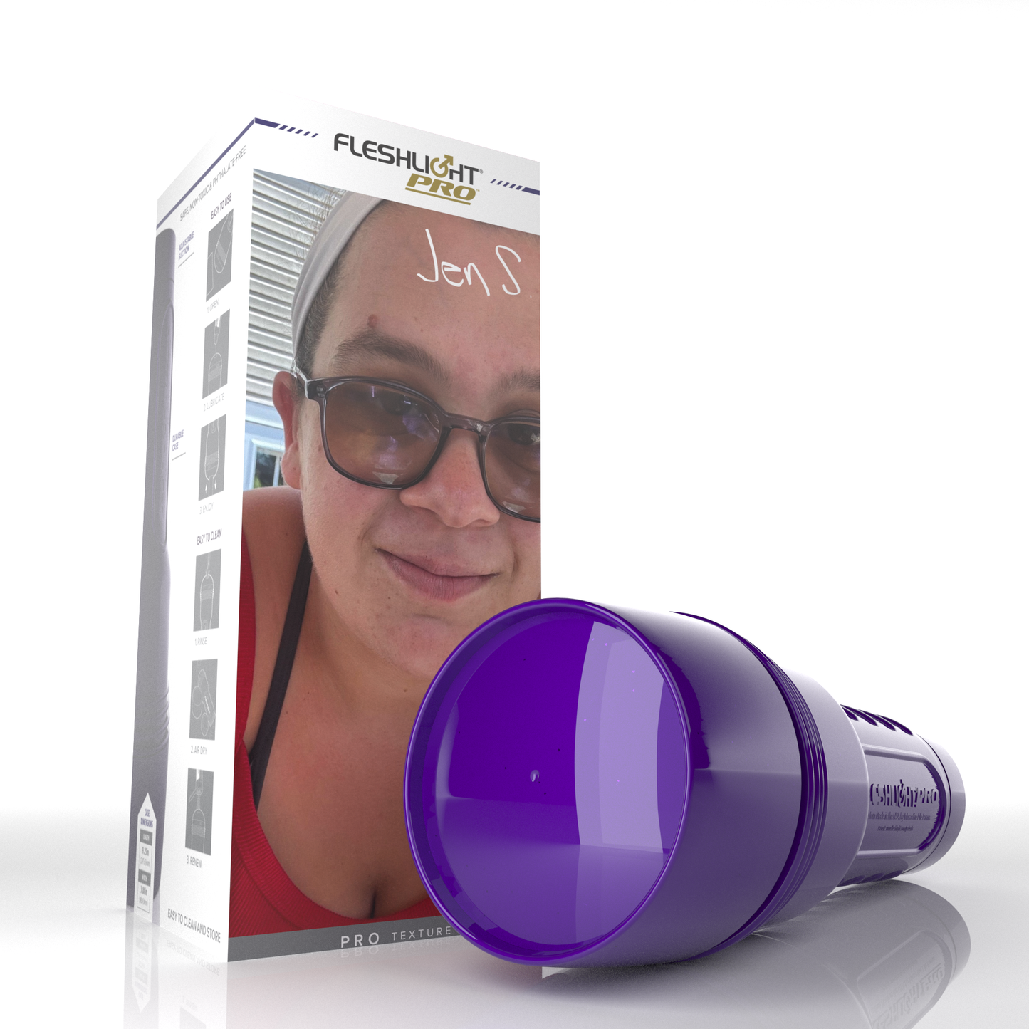 The J&J Couple Lady Fleshlight Allure With Case Fleshlight