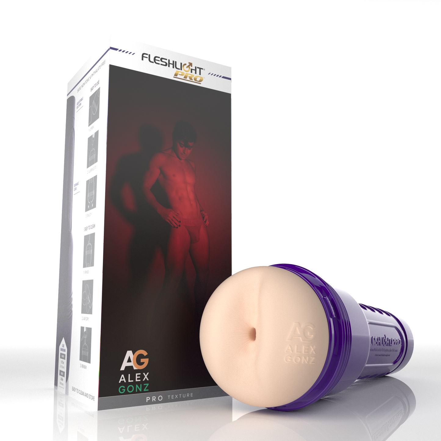 Alex Gonz Butt Allure With Case 150Fleshlight