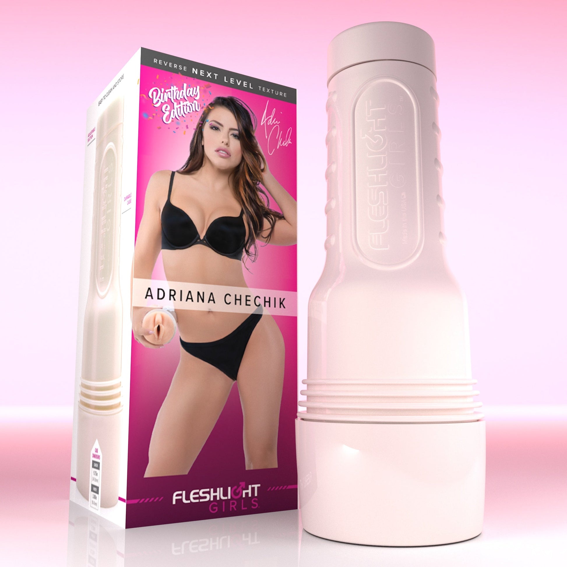 Fleshlight Girl Adriana Chechik Birthday Cake Edition Stroker