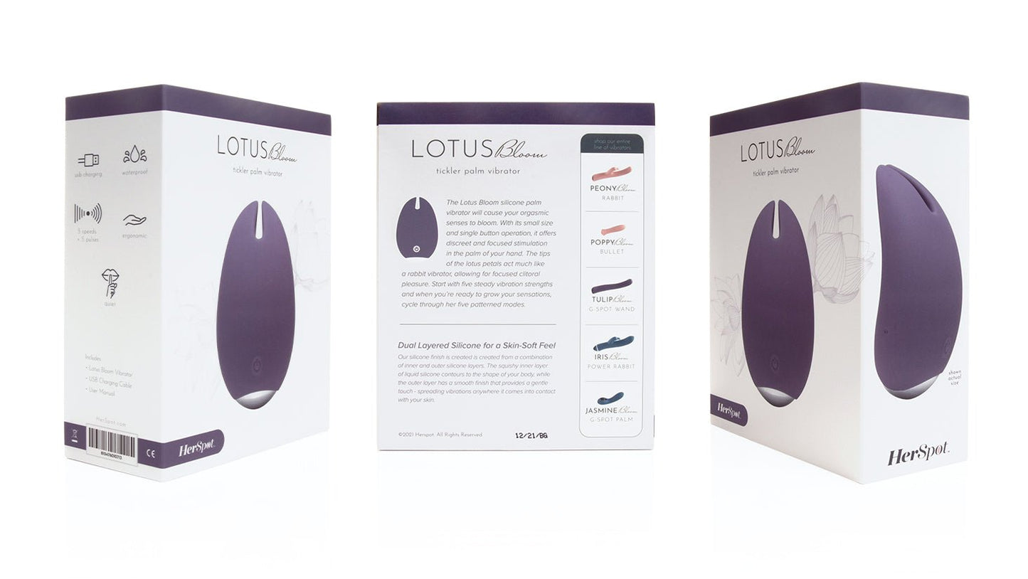 Lotus Bloom Palm Vibrator - Fleshlight