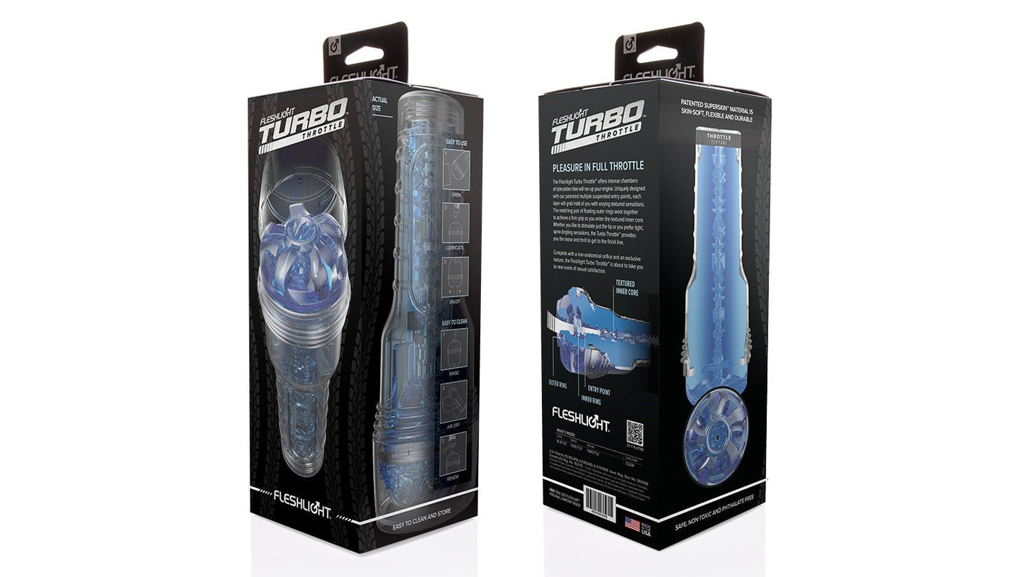 Turbo Throttle (Blue Ice) - Fleshlight